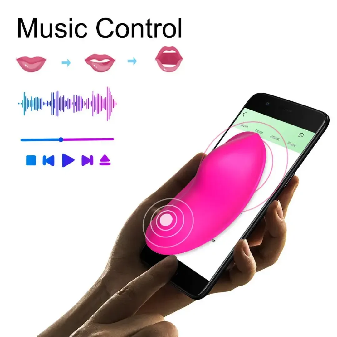 VIBRADOR WEARABLE CON CONEXION MUNDIAL MEDIANTE APP - Imagen 4