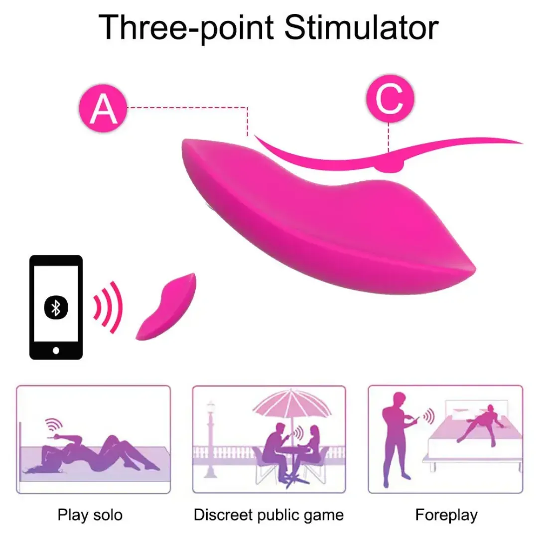VIBRADOR WEARABLE CON CONEXION MUNDIAL MEDIANTE APP - Imagen 3