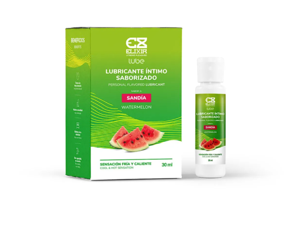 LUBRICANTE INTIMO SABOR SANDIA 30 ML ELIXIR – Lemon Products