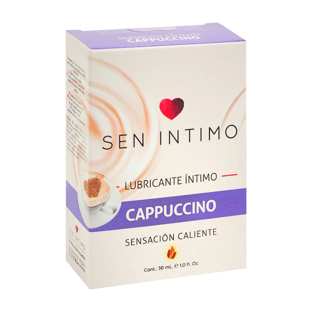 LUBRICANTE CALIENTE CAPPUCINO 30 ML SEN INTIMO - Imagen 2